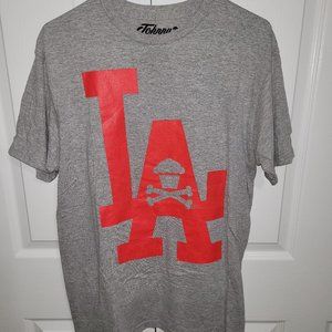 Johnny Cupcakes Tee "LA" Exclusive Size M Gray